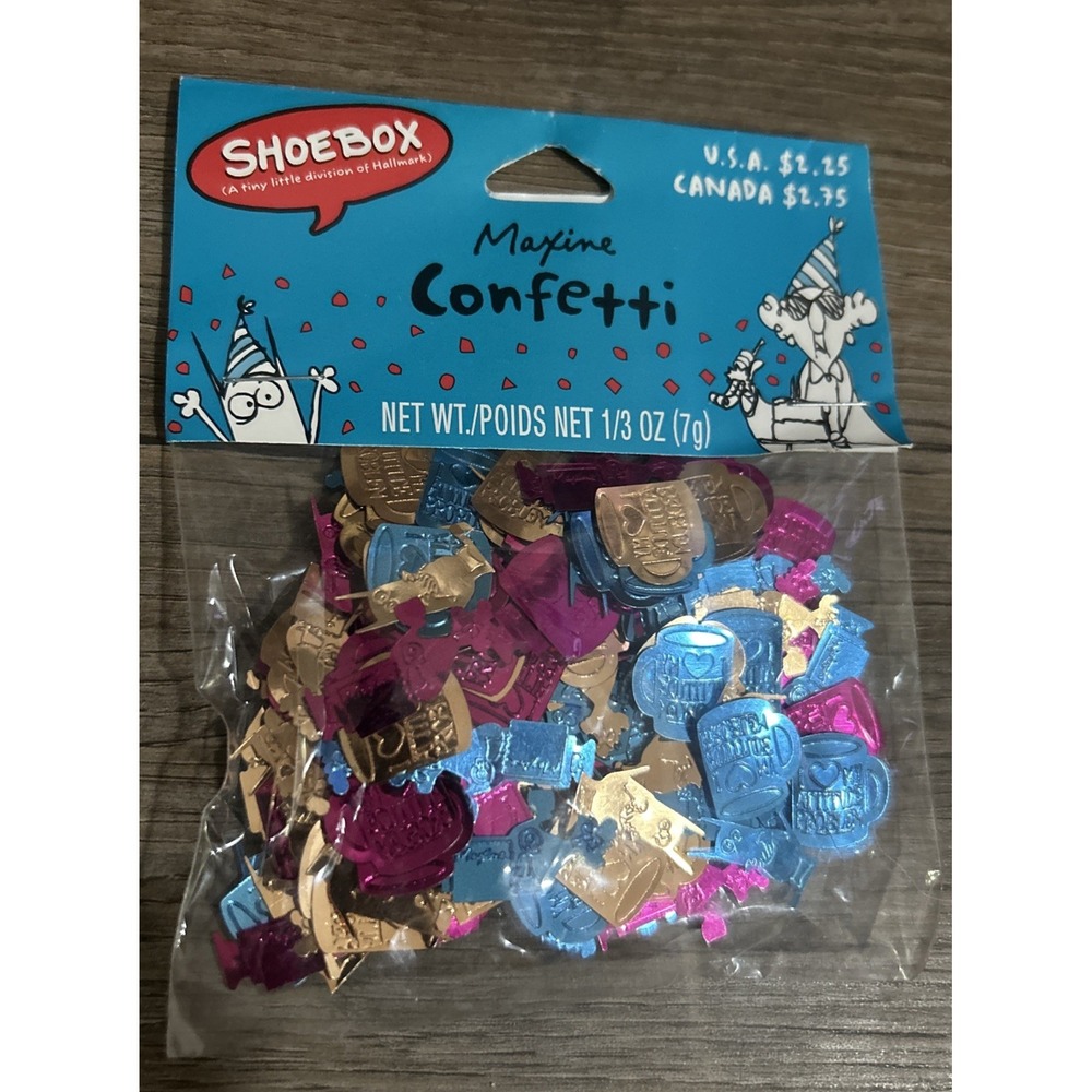 Shoebox Maxine Confetti 2001‎ SEALED